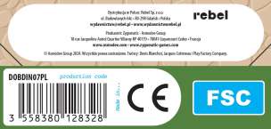 Dobble Dinozaury- gra na spostrzegawczość i refleks