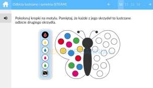 Edukacyjna Mata STEAM z interaktywną obudową cyfrową