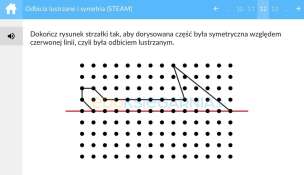 Edukacyjna Mata STEAM z interaktywną obudową cyfrową
