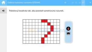 Edukacyjna Mata STEAM z interaktywną obudową cyfrową
