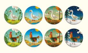 Kurnik 2. Cztery pory roku - gra ćwicząca pamięć