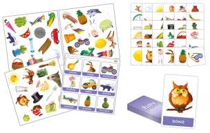 Psotne słówka. Głoski syczące - 3 gry logopedyczne