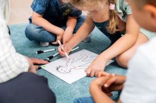 Emocje w moim ciele. Tablica suchościeralna