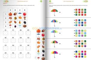 Funkcje psychofizyczne. Koncentracja uwagi. Karty pracy. Poziom 3