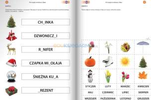 Funkcje psychofizyczne. Percepcja wzrokowa. Karty pracy. Poziom 3