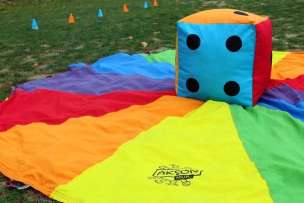 Kostka edukacyjna - Kropki, 15 cm (1)