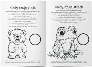 Emocje w kolorach. Zeszyt ćwiczeń z kolorowankami i naklejkami