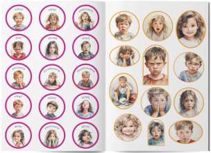 Emocje w kolorach. Zeszyt ćwiczeń z kolorowankami i naklejkami