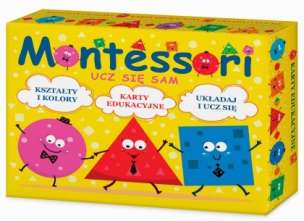 Montessori. Ucz się sam - karty edukacyjne do nauki kształtów