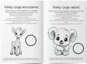 Emocje w kolorach. Zeszyt ćwiczeń z kolorowankami i naklejkami