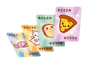 Bułka, Kotek, Pizza - gra dla najmłodszych na refleks i spostrzegawczość