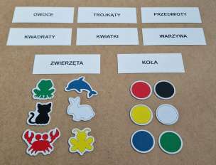 Zestaw Kategoryzacja 1 - zestaw dydaktyczny