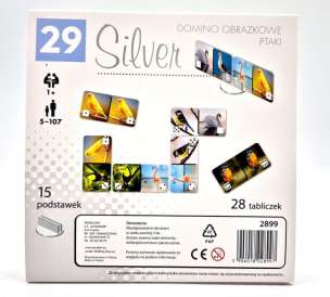Silver. Domino Ptaki - gra edukacyjno-terapeutyczna