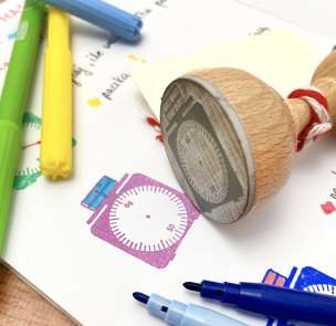 Stempel edukacyjny - Waga (gramy)