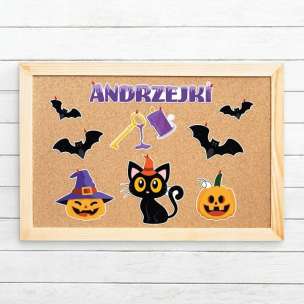 Dekoracje szkolne i przedszkolne - Andrzejki (10 elementów)