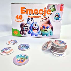 Emocje Memosy - gra edukacyjna