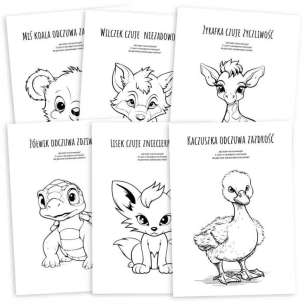 Emocjolandia. Książeczka do kolorowania