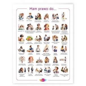 Emocjolandia. Plakat. Mam prawo do…