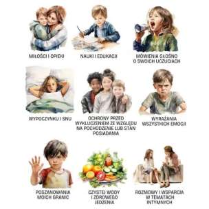 Emocjolandia. Plakat. Mam prawo do…