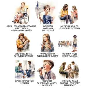 Emocjolandia. Plakat. Mam prawo do…