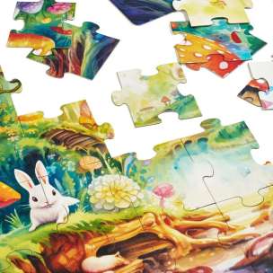Emocjolandia. Puzzle. Magiczny Las