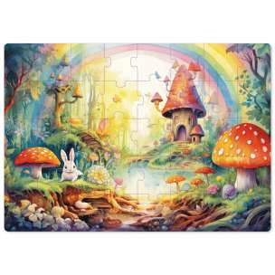 Emocjolandia. Puzzle. Magiczny Las