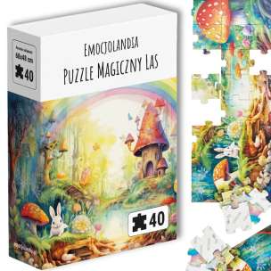 Emocjolandia. Puzzle. Magiczny Las