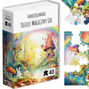 Emocjolandia. Puzzle. Magiczny Las