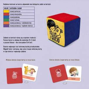 Feluś i Gucio grają w kolory - gra edukacyjno-ruchowa