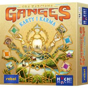 Ganges. Karty i karma - strategiczna gra planszowa