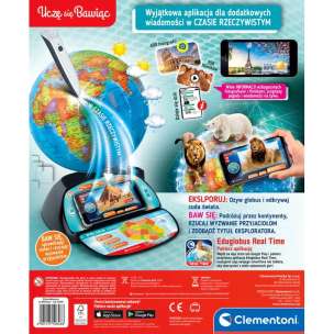 Interaktywny Eduglobus Real Time - zabawka edukacyjna