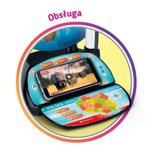 Interaktywny Eduglobus Real Time - zabawka edukacyjna
