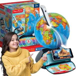 Interaktywny Eduglobus Real Time - zabawka edukacyjna