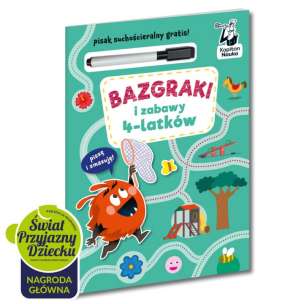 Kapitan Nauka. Bazgraki i zabawy 4-latków