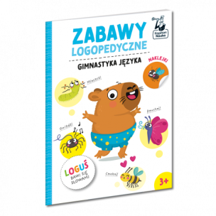 Kapitan Nauka. Bazgraki mówią trudne słowa. Ćwiczenia logopedyczne + 50 naklejek (1)