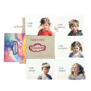 Karty Emocji - uniwersalne narzędzie edukacyjne i terapeutyczne dla dzieci i dorosłych