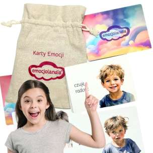 Karty Emocji - uniwersalne narzędzie edukacyjne i terapeutyczne dla dzieci i dorosłych