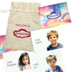 Karty Emocji - uniwersalne narzędzie edukacyjne i terapeutyczne dla dzieci i dorosłych