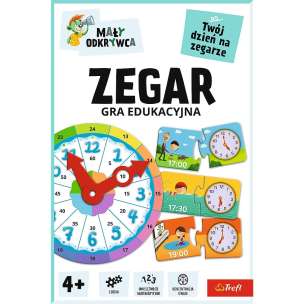 Mały odkrywca. Zegar - gra edukacyjna