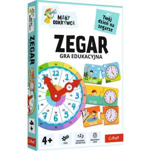 Mały odkrywca. Zegar - gra edukacyjna