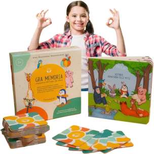 Gra Memoria. Pozytywne afirmacje dla dzieci