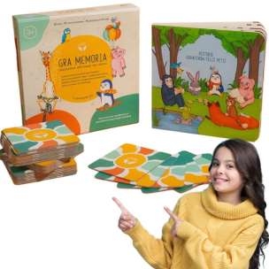 Gra Memoria. Pozytywne afirmacje dla dzieci
