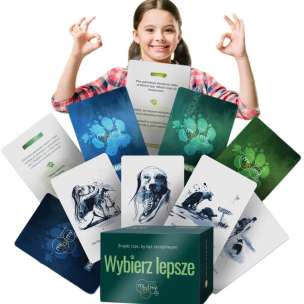 Mijamy się. Wybierz Lepsze - 3 gry karciane (Piotruś, Memo i Podobieństwa) + karty rozwojowe