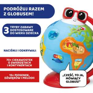 Mówiący globus. Odkrywanie świata - interaktywna zabawka edukacyjna