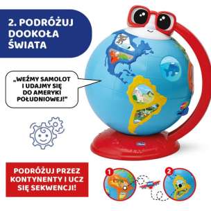 Mówiący globus. Odkrywanie świata - interaktywna zabawka edukacyjna