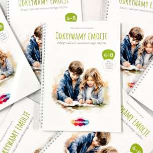 Odkrywamy emocje. Zeszyt ćwiczeń wielokrotnego użytku dla dzieci w wieku 4–8 lat