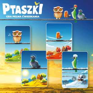 Ptaszki - edukacyjna gra karciana