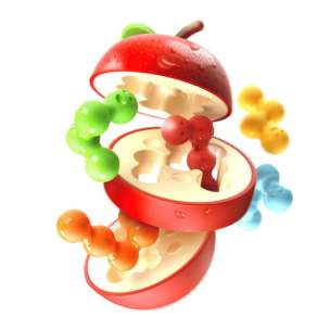 Smart Games. Apple Puzzler (ENG) IUVI Games - gra logiczna dla 1 gracza