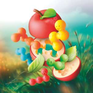 Smart Games. Apple Puzzler (ENG) IUVI Games - gra logiczna dla 1 gracza