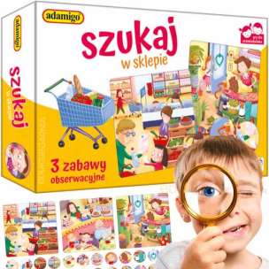 Szukaj w sklepie - 3 zabawy obserwacyjne